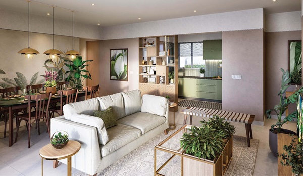 Godrej Woodscapes Living Area Photo