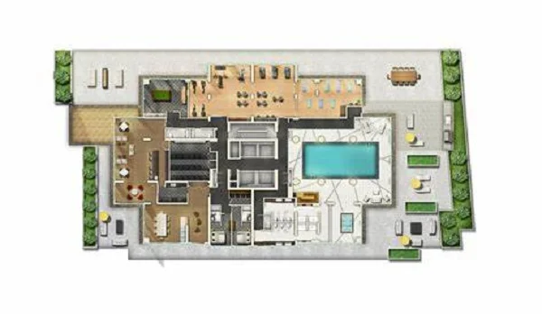 Floor Plan and Amenities